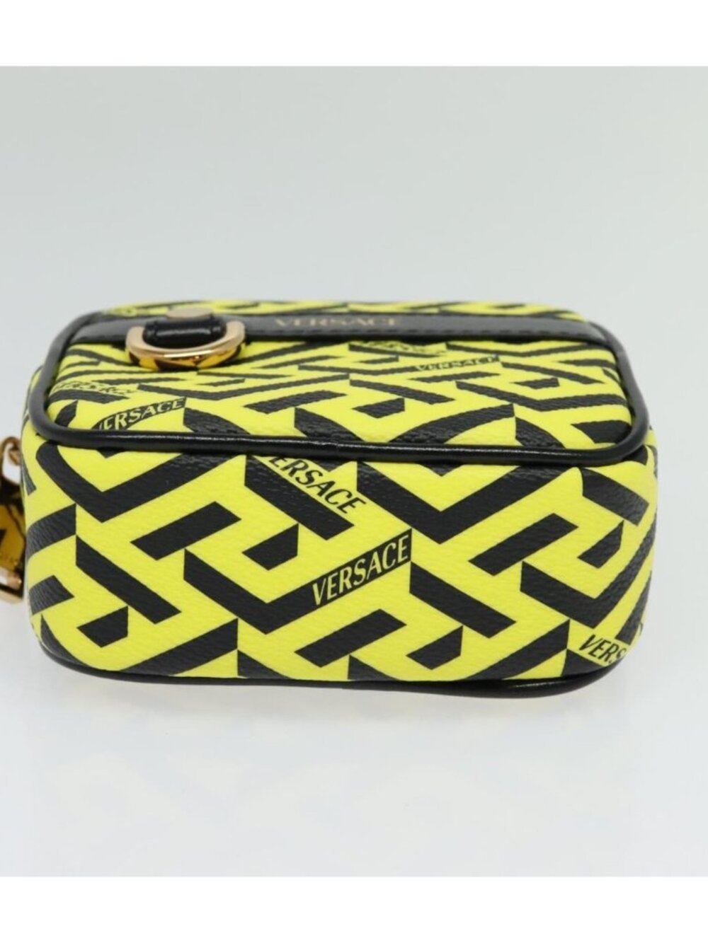 VERSACE Pouch PVC Yellow Gold - Picture 5 of 16